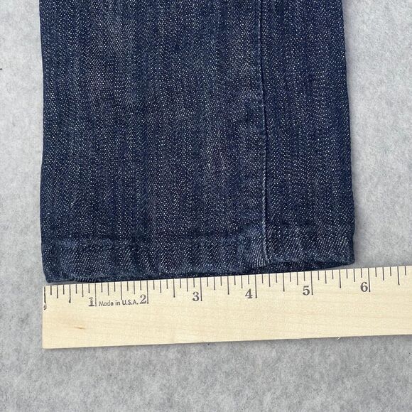 Forever 21 Jeans Slim Straight Dark Wash Denim High Waist Corset Twee - Picture 10 of 12